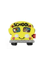 Beyond Creations Beyond Creations- Glitter Shaker School Bus on Pinch Clip