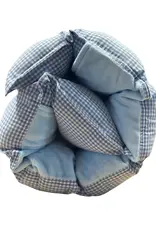 Razzle Baby Razzle Baby - Small Blue & White Gingham Nap Mat