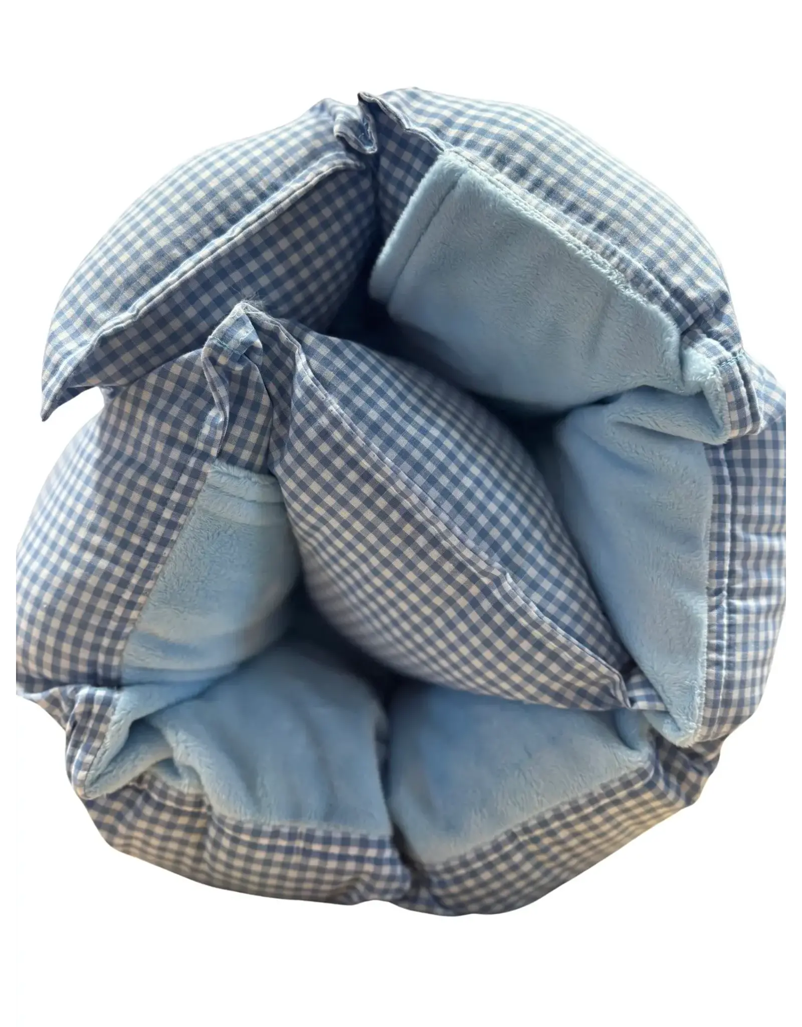 Razzle Baby Razzle Baby - Small Blue & White Gingham Nap Mat
