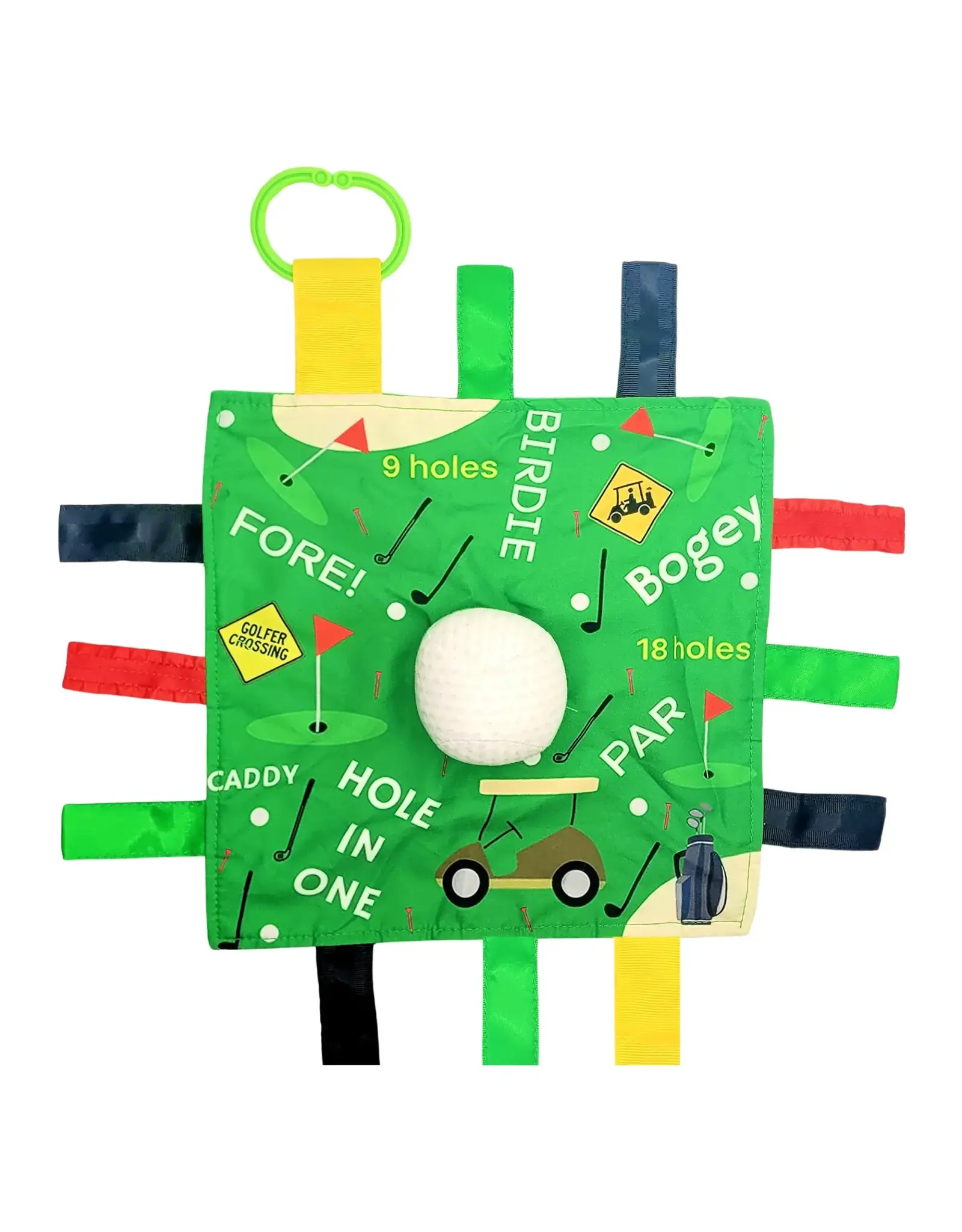 Baby Jack & Company Baby Jack & Co. - Golf Lovey Tag Stroller Toy 10’ x 10’