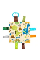 Baby Jack & Company Baby Jack & Co.- Dinosaur T-Rex Triceratops Crinkle Tag Toy Teether 8’ x 8’