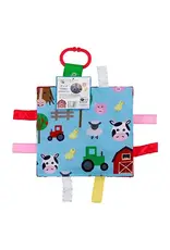 Baby Jack & Company Baby Jack & Co.- Farm Agriculture Crinkle Tag Toy Teether 8’ x 8’