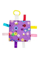 Baby Jack & Company Baby Jack & Co.- Garden Butterflies Bees Crinkle Tag Toy Teether 8’ x 8’