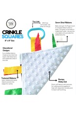 Baby Jack & Company Baby Jack & Co.- Jungle Zoo Crinkle Tag Toy Teether 8’ x 8’