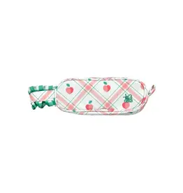 Sugar Bee Clothing Sugar Bee- Peach Plaid Pencil Case