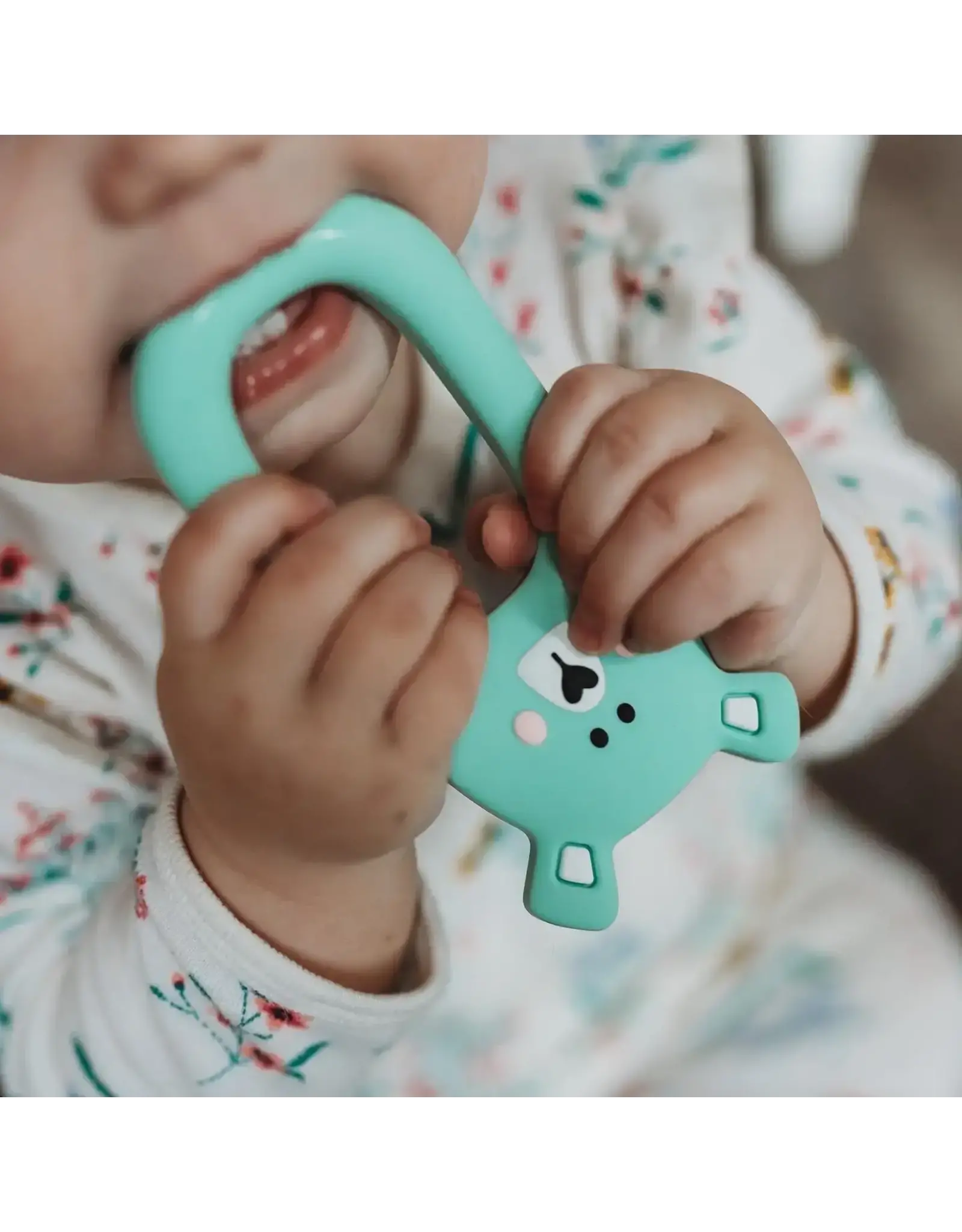 Little Cheeks Little Cheeks- Bear Mint Teether