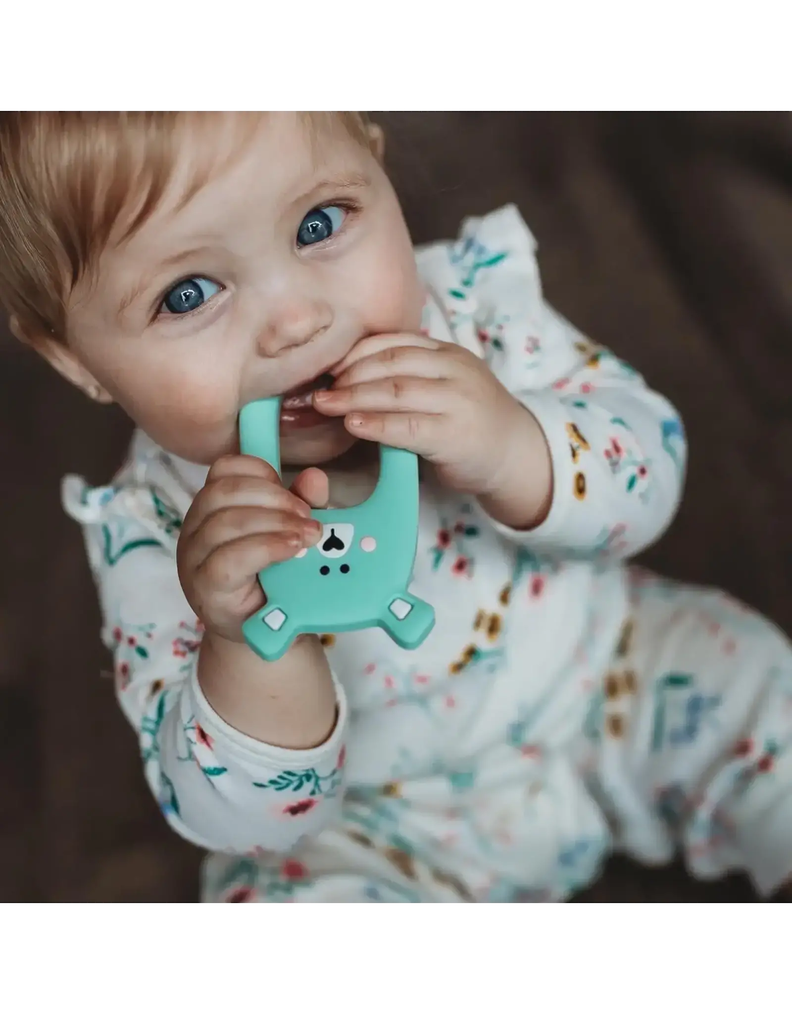 Little Cheeks Little Cheeks- Bear Mint Teether