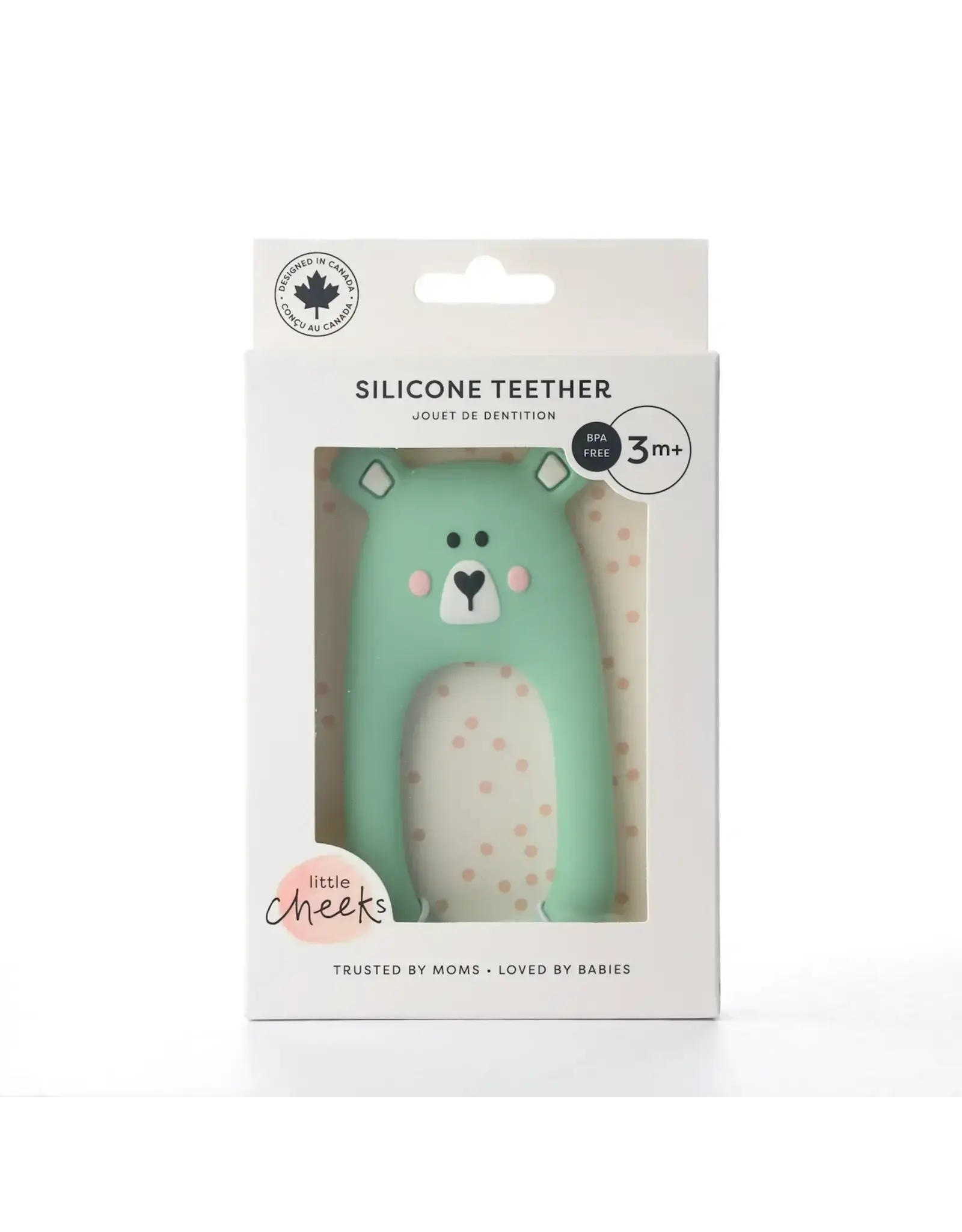 Little Cheeks Little Cheeks- Bear Mint Teether