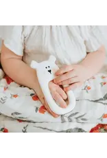 Little Cheeks Little Cheeks- White Bear Teether