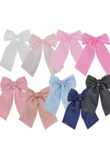 Beyond Creations Beyond Creations- 4.5" Opaque Satin Bow w/ Tails: