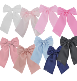 Beyond Creations Beyond Creations- 4.5" Opaque Satin Bow w/ Tails: