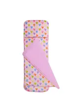 Wildkin Wildkin- Pink Hearts Plush Nap Mat
