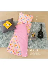 Wildkin Wildkin- Pink Hearts Plush Nap Mat