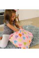 Wildkin Wildkin- Pink Hearts Plush Nap Mat