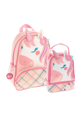 stephen joseph Stephen Joseph- Sidekick Backpack & Lunch Pal Set: Flower Unicorn