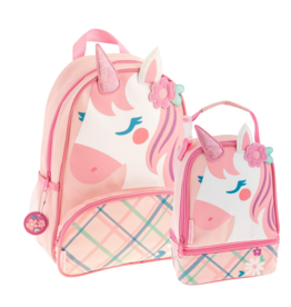 stephen joseph Stephen Joseph- Sidekick Backpack & Lunch Pal Set: Flower Unicorn