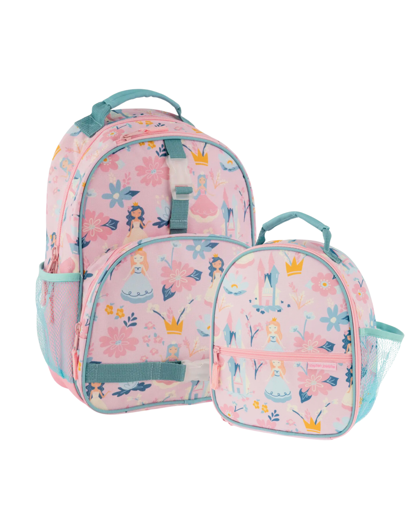 stephen joseph Stephen Joseph - All Over Backpack & Lunchbox Set: Princess