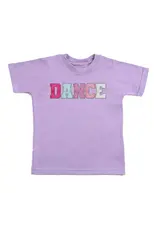 Sweet Wink- Dance Patch TShirt: Lavender