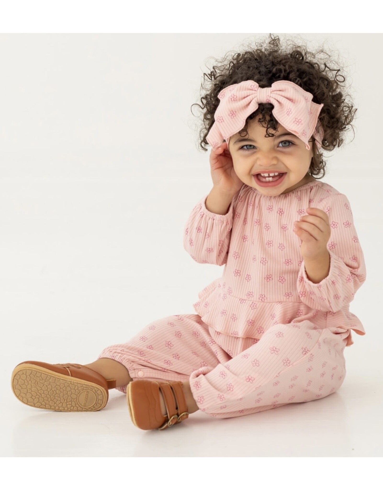Mabel & Honey Mabel & Honey- Dainty Doodle Romper