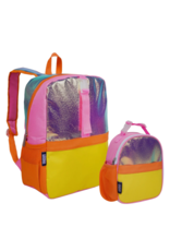 Wildkin Wildkin- Orange Shimmer Pack It All Backpack & lunch Box