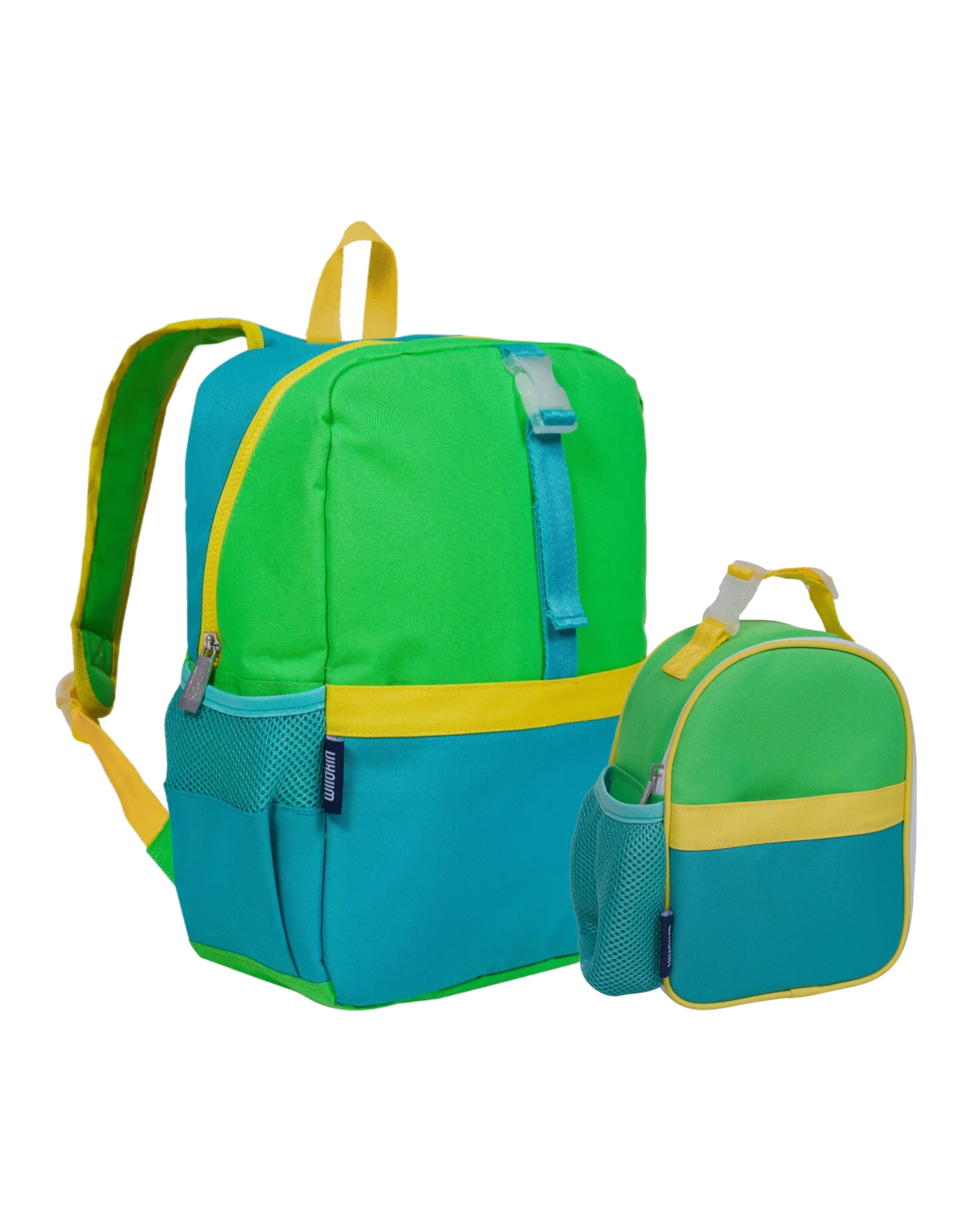 Wildkin Wildkin- Monster Green Pack It All Backpack & Lunch Box