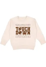 Sweet Wink Sweet Wink- TOUCHDOWN Echo Natural Sweatshirt