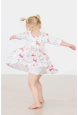 Mila & Rose Mila & Rose- White Twirl Shorts