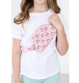 Mila & Rose Mila & Rose- Rainbow Daisies Belt Bag