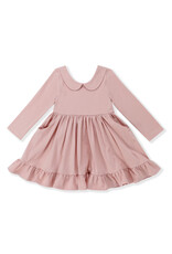 Serendipity Serendipity- Mauve Peter Pan Pocket Dress
