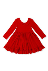Serendipity Serendipity- Red Peter Pan Pocket Dress