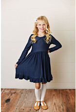 Serendipity Serendipity- Denim Peter Pan Pocket Dress