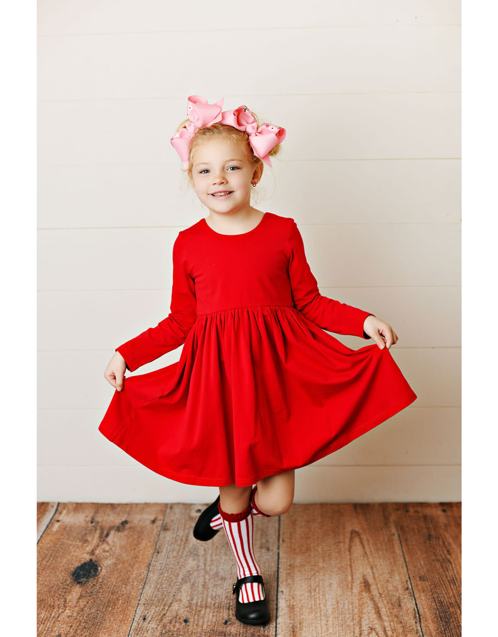 Serendipity Serendipity- Red Pocket Dress