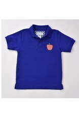 Funtasia Too- Apple Royal Blue Polo