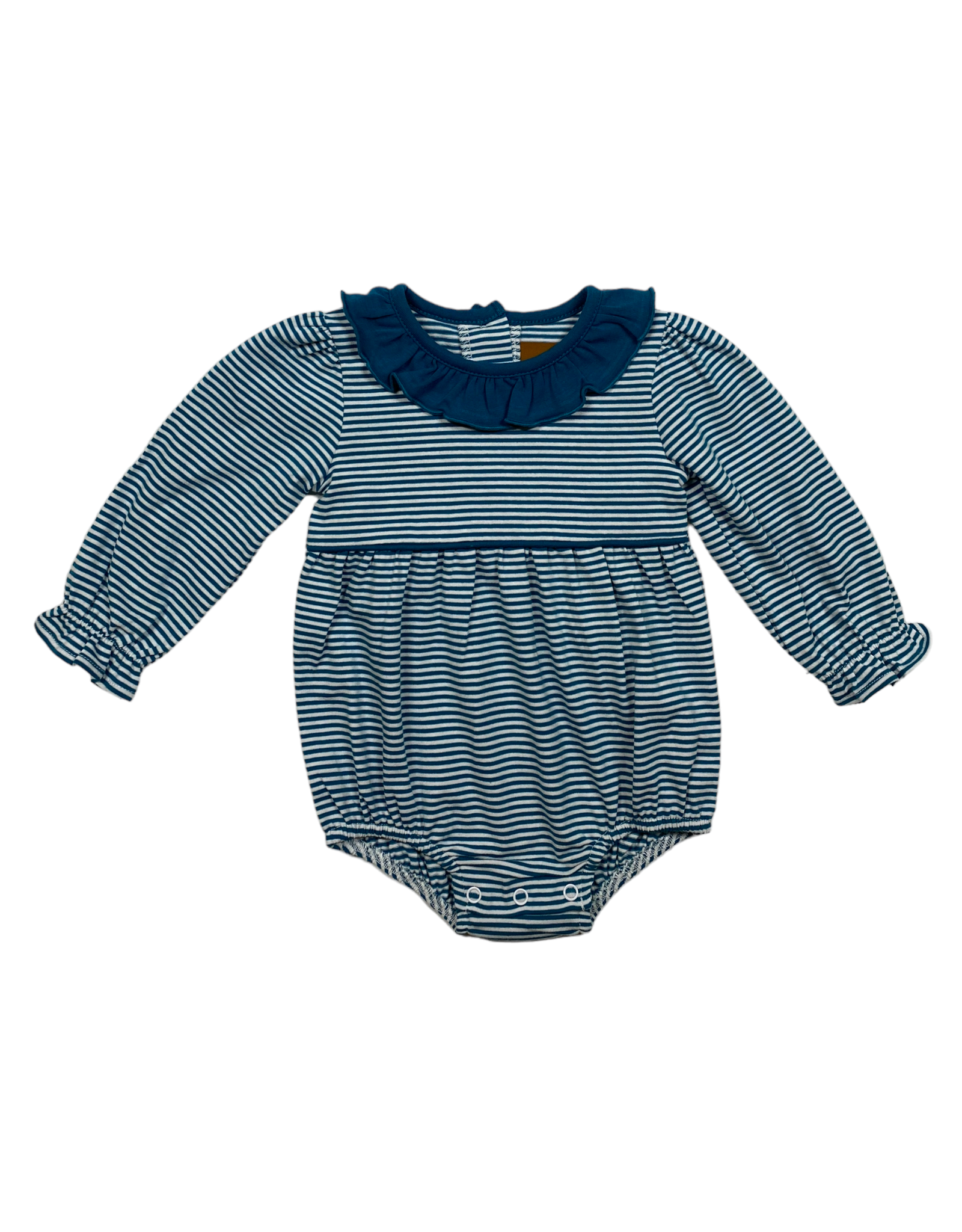 Millie Jay Millie Jay- Teal Stripe Hayden L/S Bubble