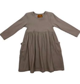 Millie Jay Millie Jay- Mocha Emily Ribbed Dress