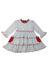 Millie Jay Millie Jay- Peppermint Twist Layered Dress