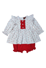 Millie Jay Millie Jay- Peppermint Twist Bloomer Set