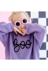 Sweet Wink- Boo Yarn Knit Sweater