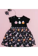 Sweet Wink- Boo Halloween S/S Tutu Dress