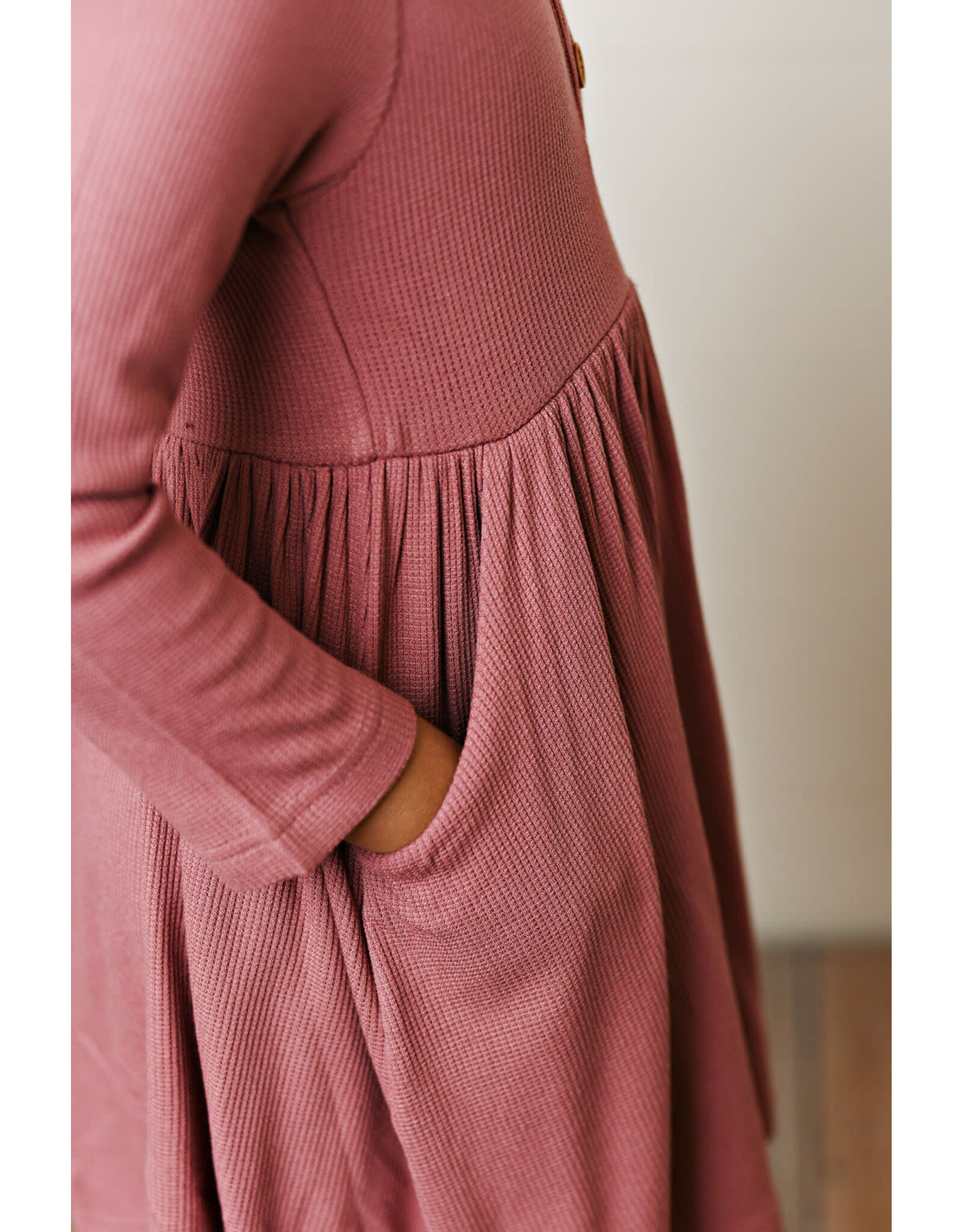 Swoon Baby Swoon Baby- Mulberry Bamboo Pocket Dress