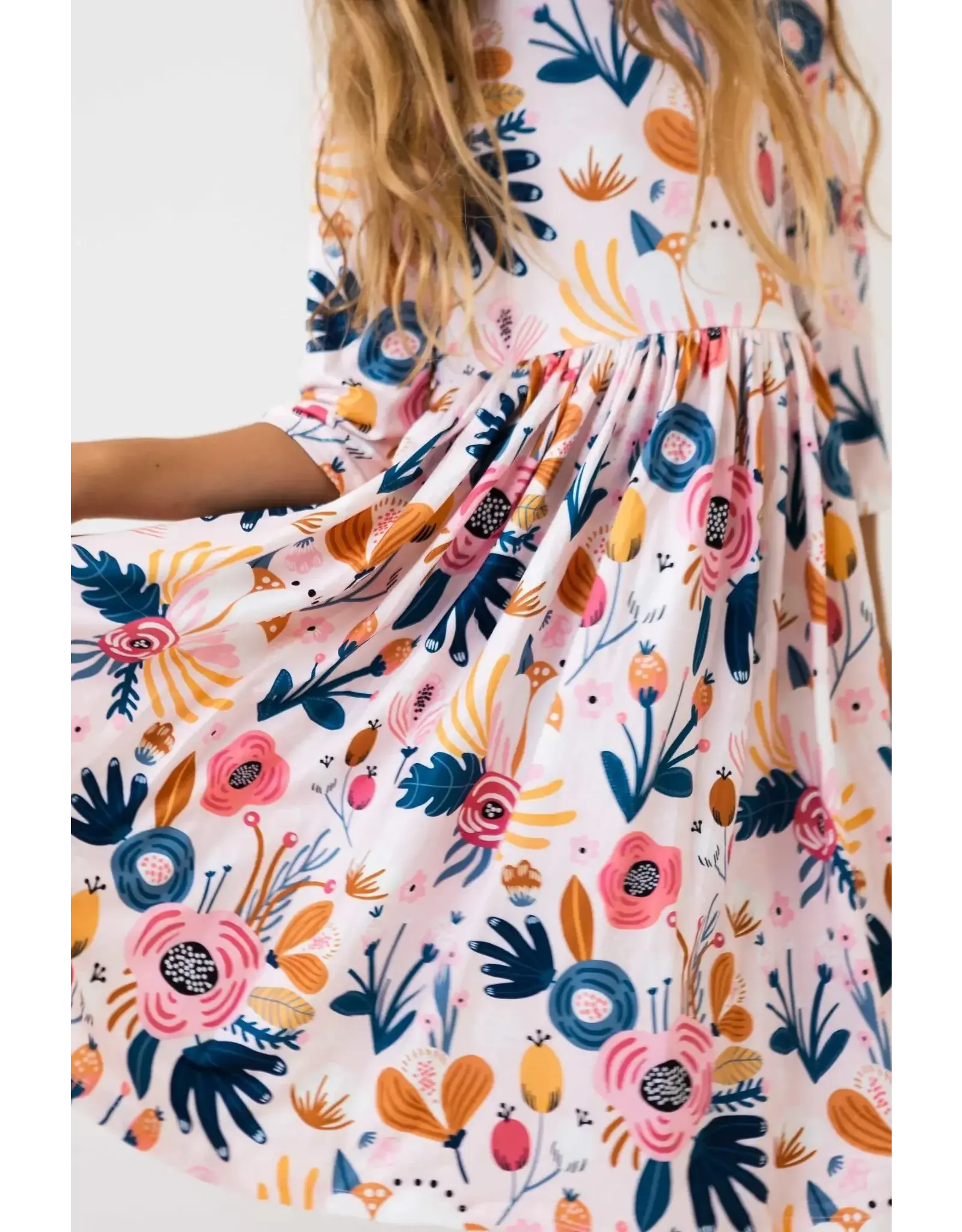 Mila & Rose Mila & Rose- Blush Peony Twirl Dress