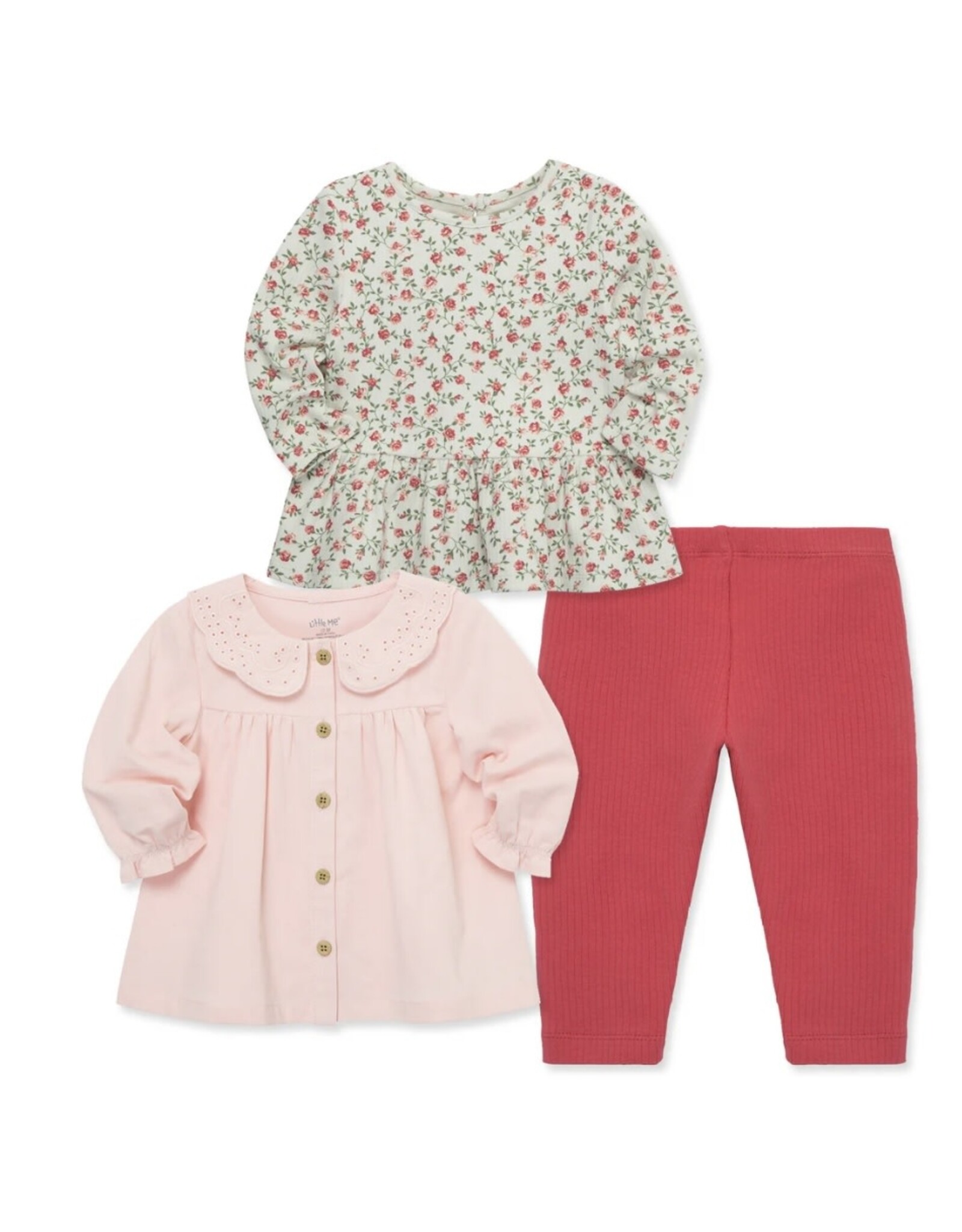 Little Me Little Me- Rose 3PC Play Set