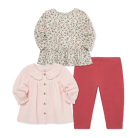 Little Me Little Me- Rose 3PC Play Set