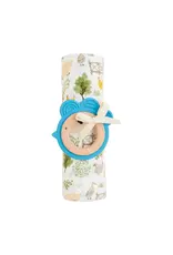 Mudpie Mud Pie- Boy Farm Swaddle & Teether Set