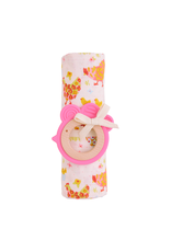 Mudpie Mud Pie- Girl Farm Swaddle & Teether Set