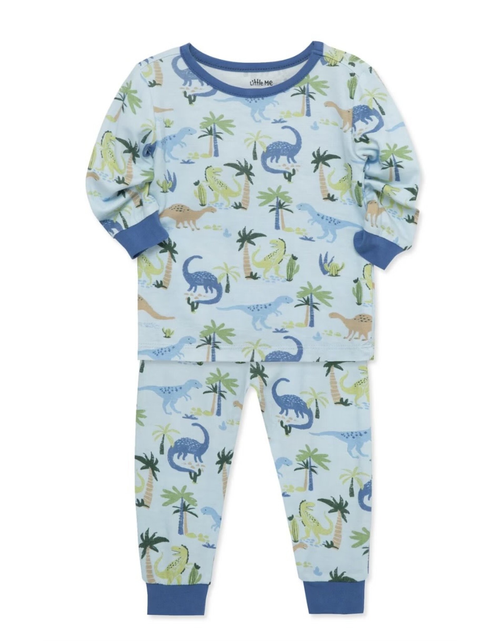 Little Me Little Me- Dino Bamboo PJ