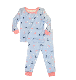 Little Me Little Me- Moon & Stars Bamboo PJ