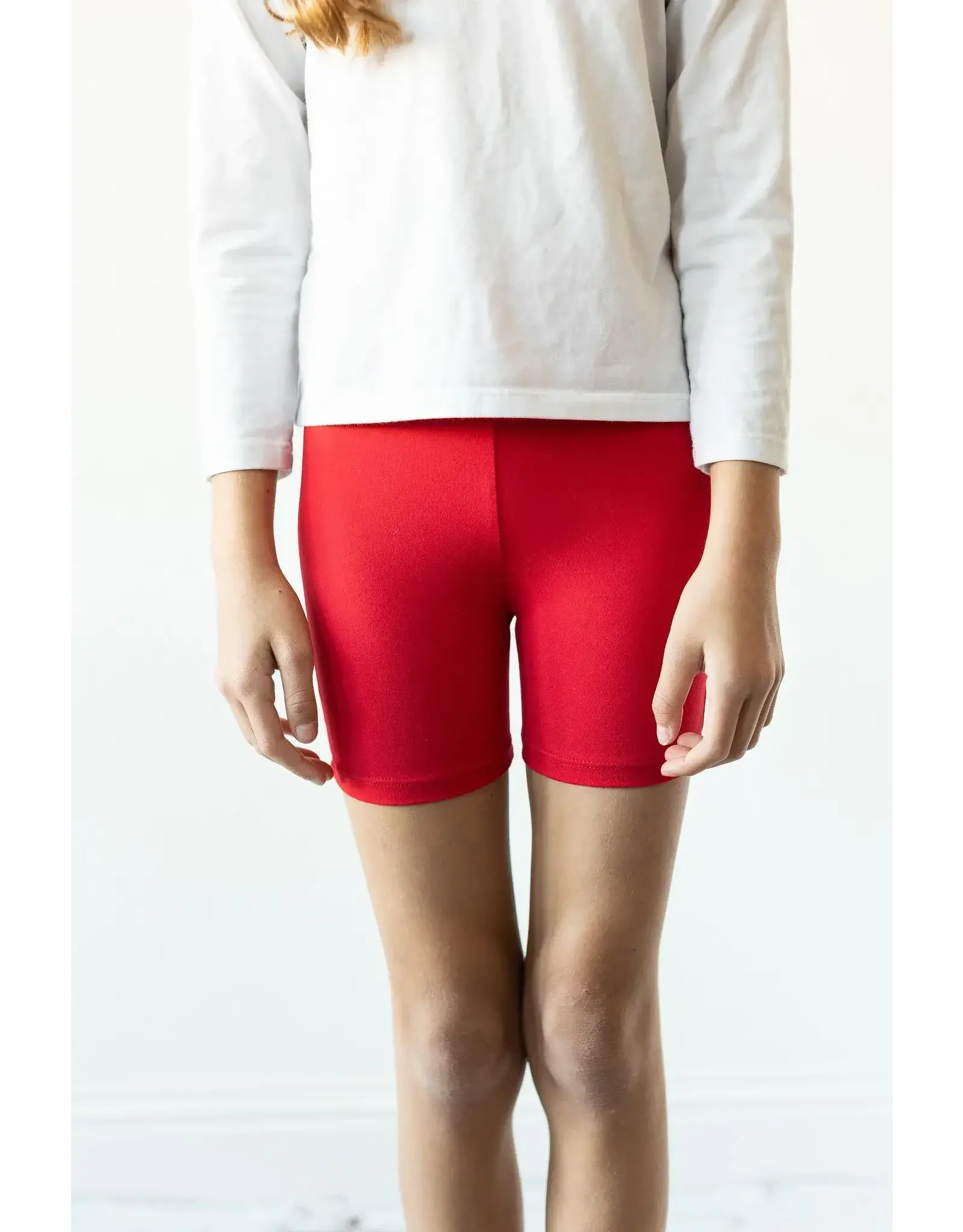 Mila & Rose Mila & Rose- Red Twirl Shorts