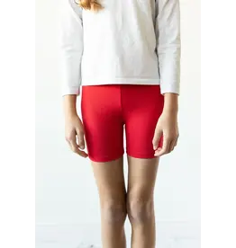 Mila & Rose Mila & Rose- Red Twirl Shorts