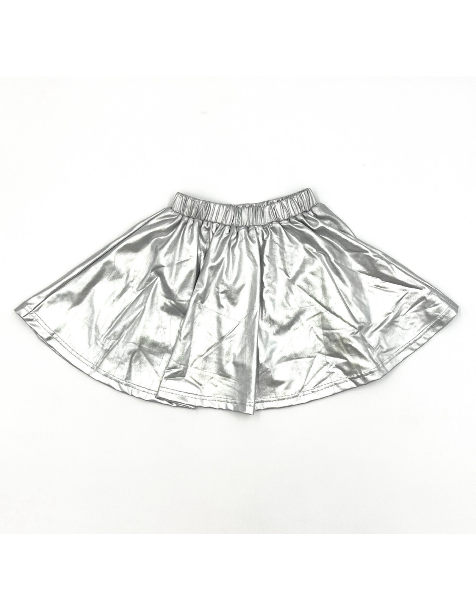 Blended Spirit- Silver Metallic Skirt